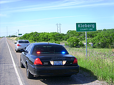 Kleberg County Sheriff's Office car